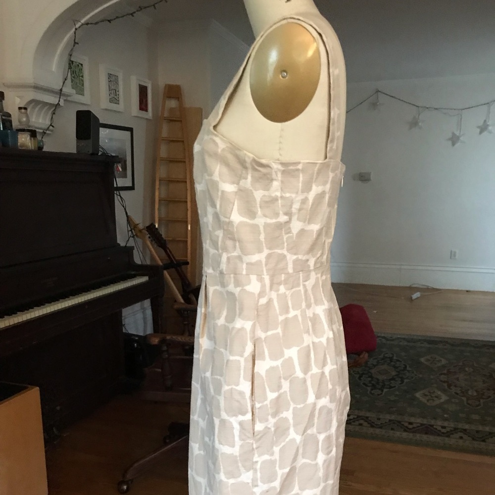 Sleeveless Banana Republic printed sundress